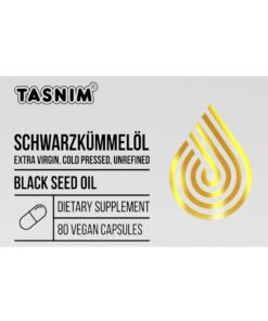 Äthiopisches Schwarzkümmelöl in Kapseln – kaltgepresst & ungefiltert