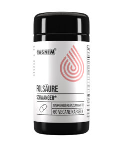 Folsäure Schwanger – 400 µg Methylfolat 60 vegane Kapseln