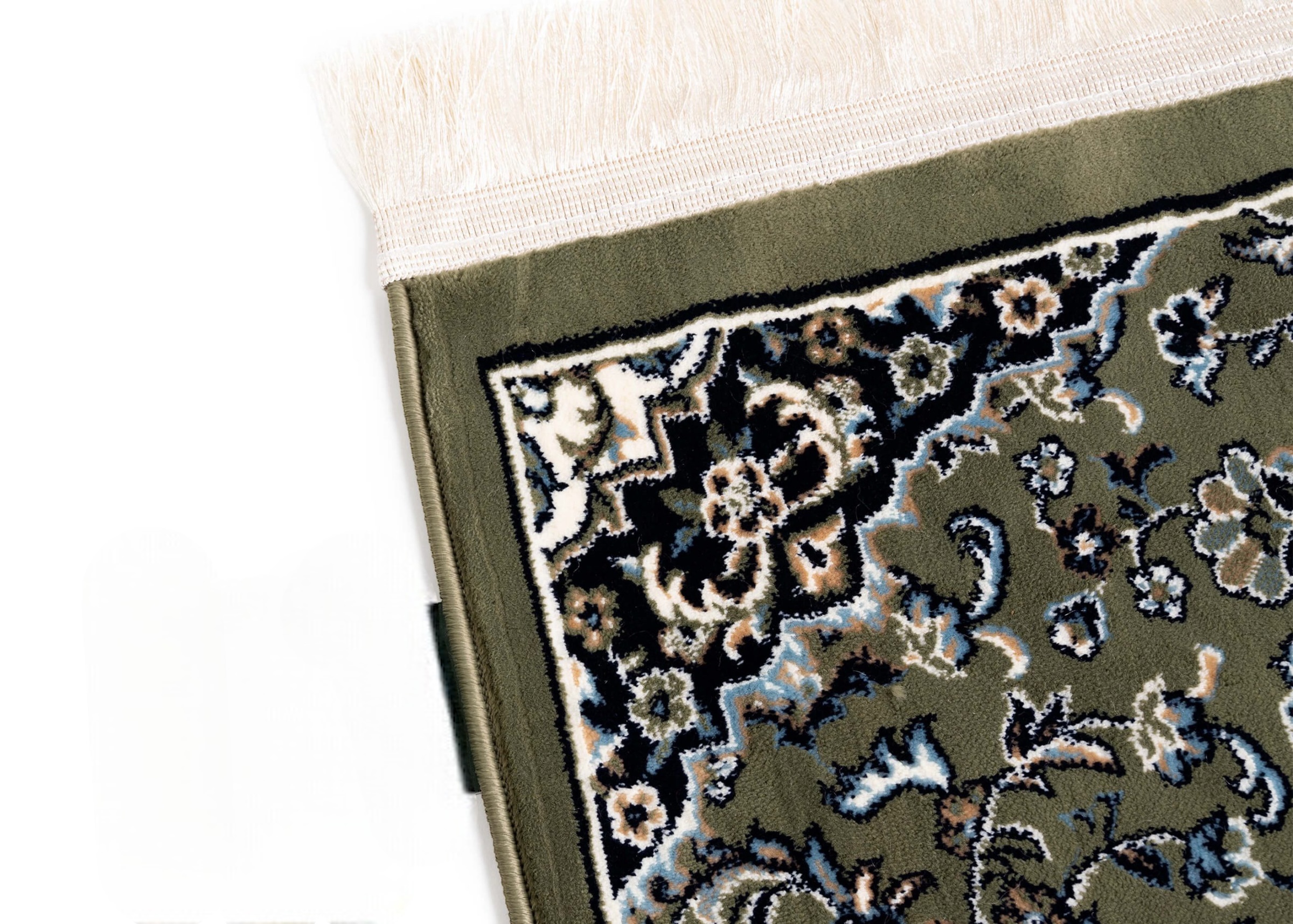 Madinah Rawdah Gebetsteppich - Grün – Bild 2